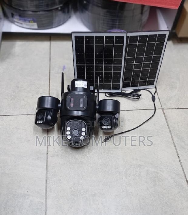 Reliable 12mp 4g PTZ Rotating Triple Lens Hieasy CCTV - main view