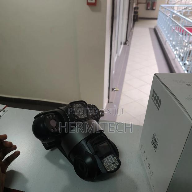 Smart Home Triple Lens 4g Electric Model CCTV Camera - main view