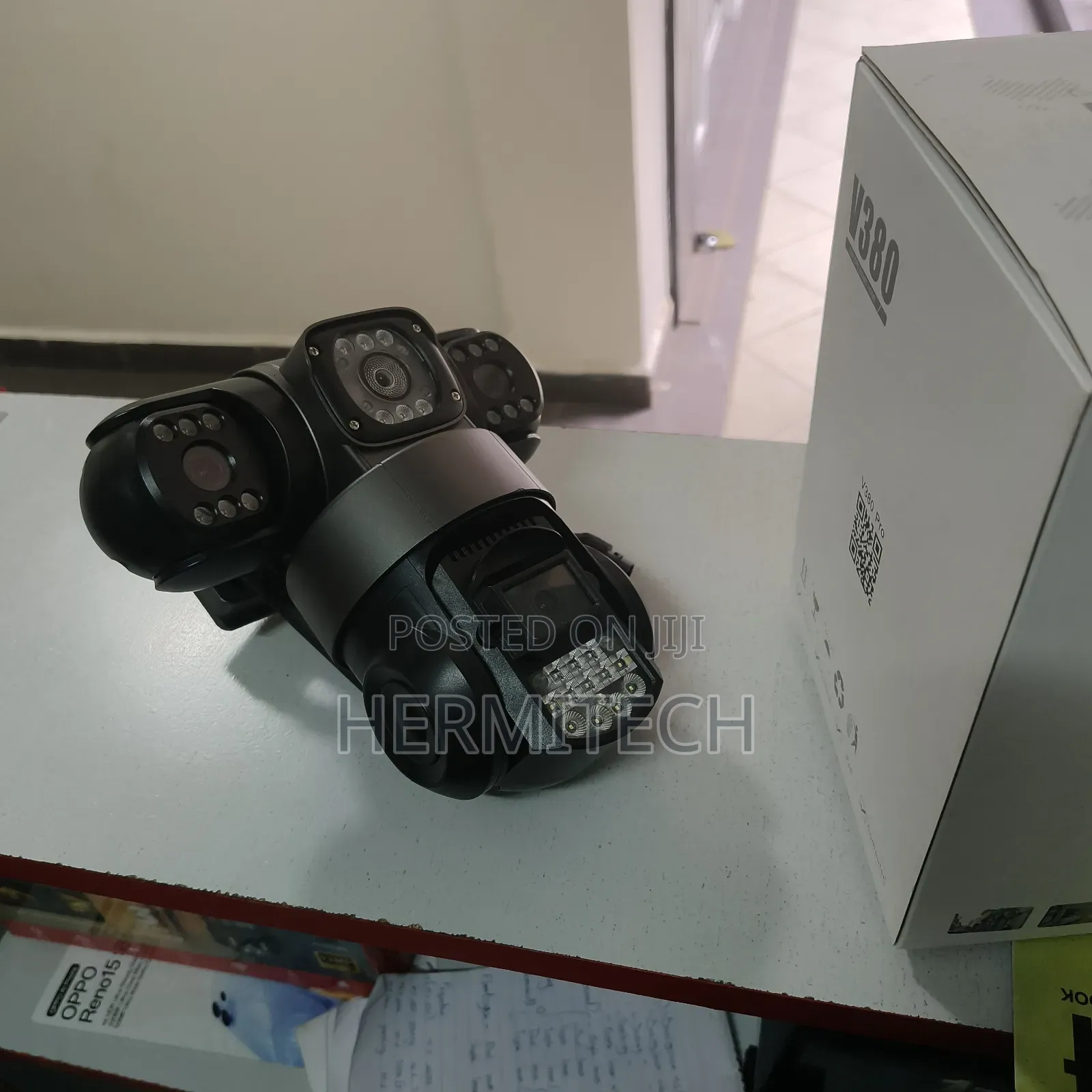 Smart Home Triple Lens 4g Electric Model CCTV Camera