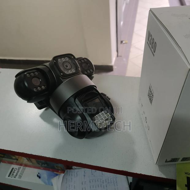 Smart Home Triple Lens 4g Electric Model CCTV Camera - thumbnail 2