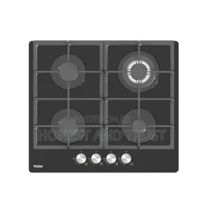 Haier 4-Burner Built-in Cooker Hob– Tempered Glass Gas Hob