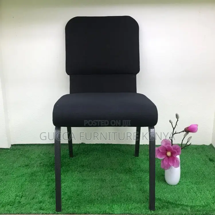Modern Red Fabric Banquet Conference Chair