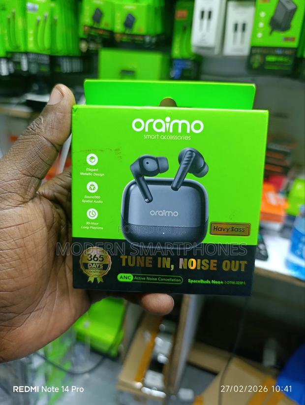 Oraimo Spacebuds Neo+ Anc Spatial Audio True Wireless Earphones - main view