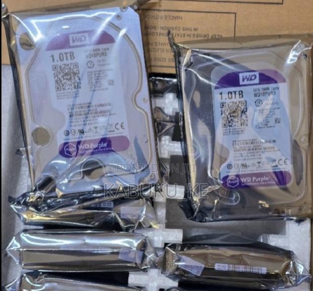 Western Digital 1tb Cctv Surveillance Hdd – High Durability - main view