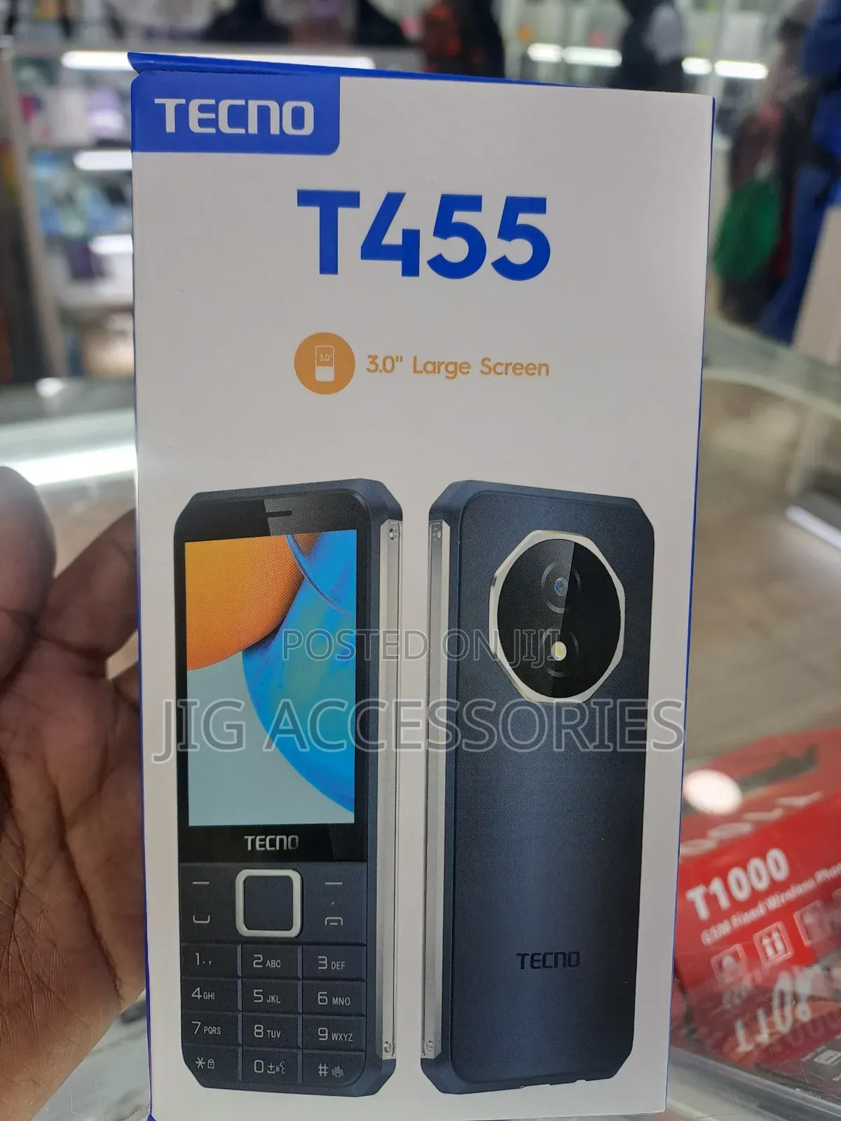 New Tecno T455 Black