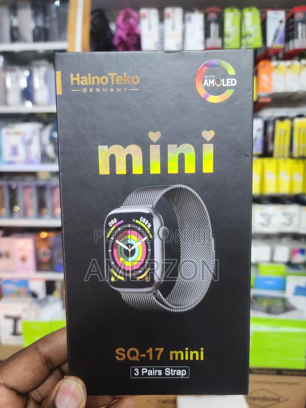 Hainoteko Sq-17 Mini Smart Watch Amoled Display - thumbnail 3