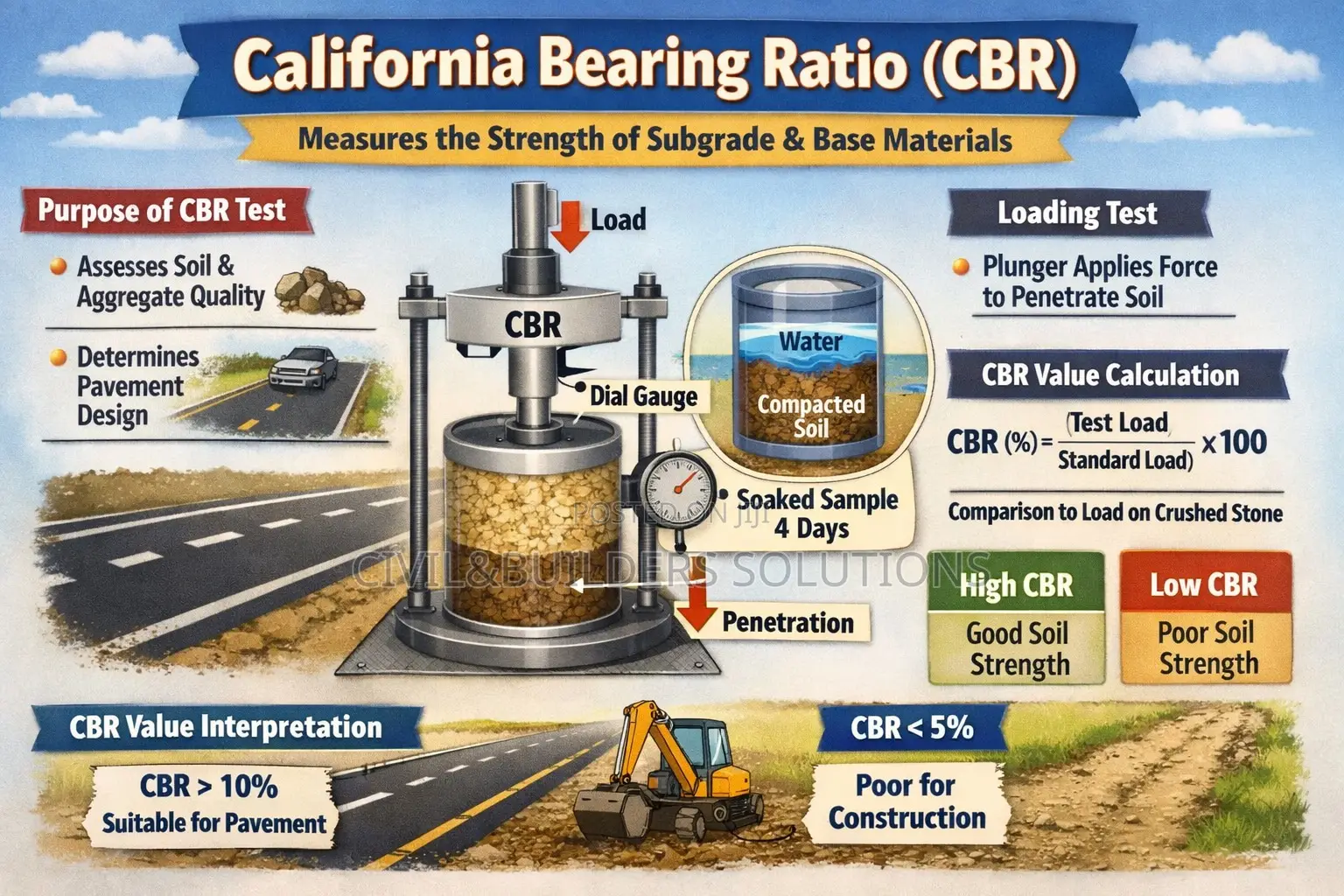 Cbr Soil Testing Machine