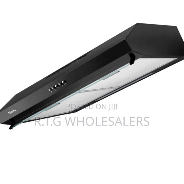 Haier Premium Black 90cm Chimney Hood – Ultra-Powerful 1600m3/H