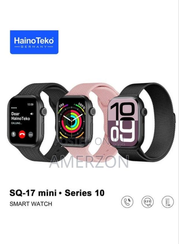 Hainoteko Sq-17 Mini Smart Watch Amoled Display - thumbnail 2