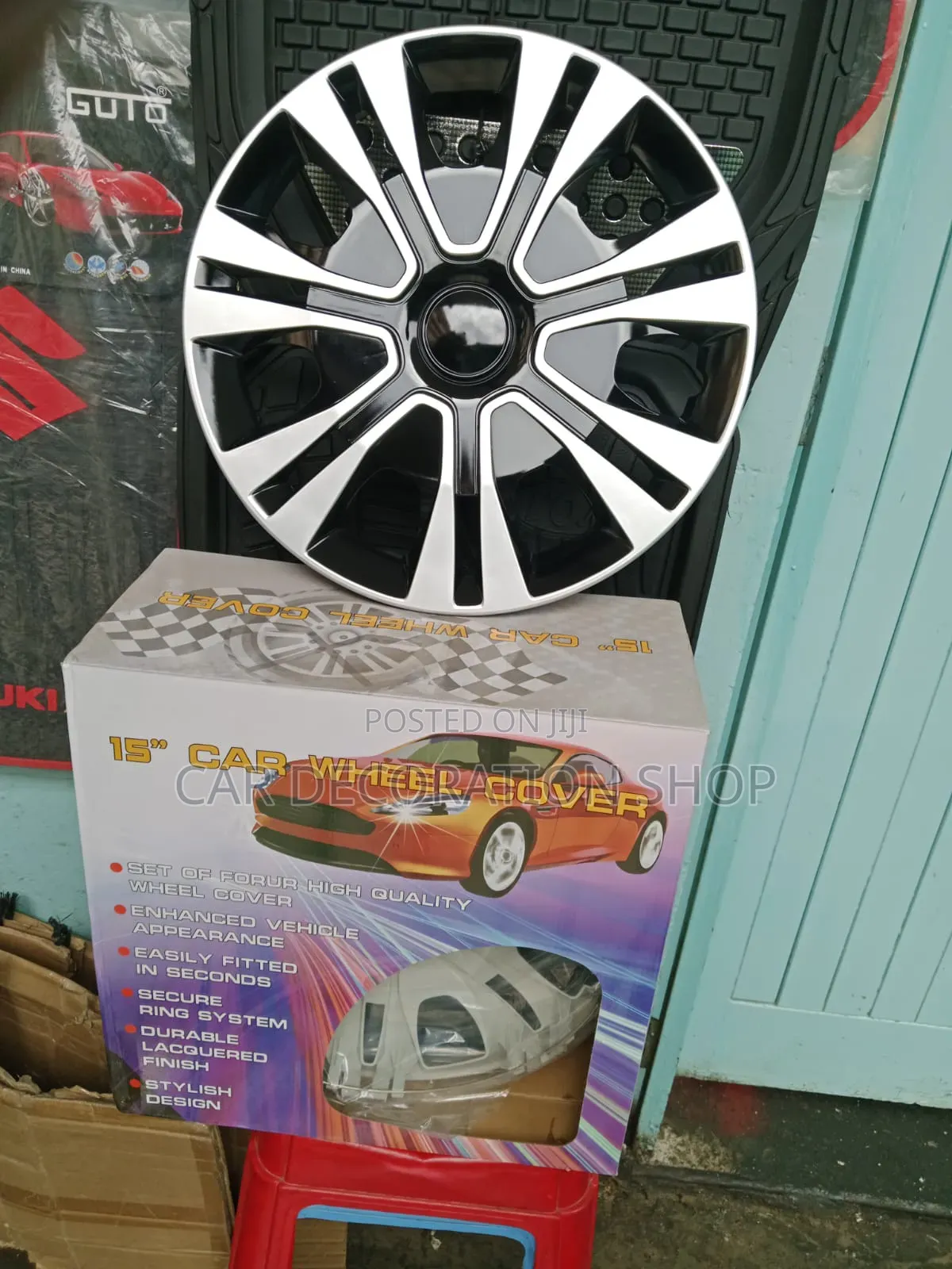 15" Strong and Durable Resistant to Cracking,Fading Wheel Caps