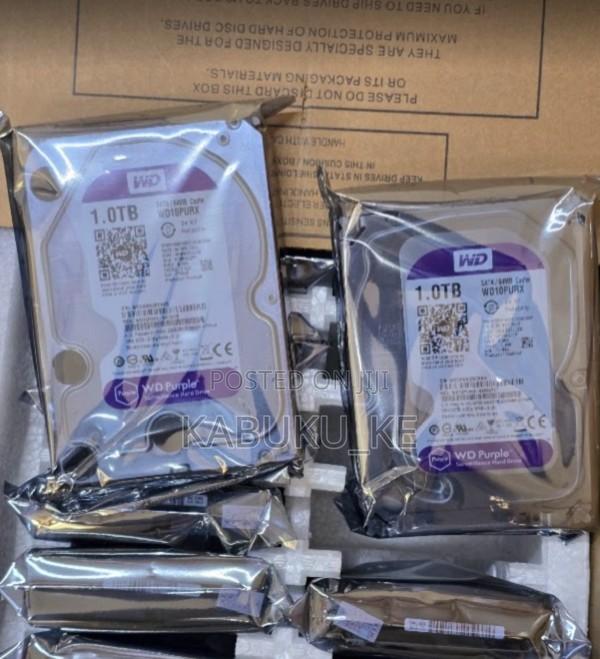 Wd Purple 1tb Surveillance Hard Drive For Security Systems - main view