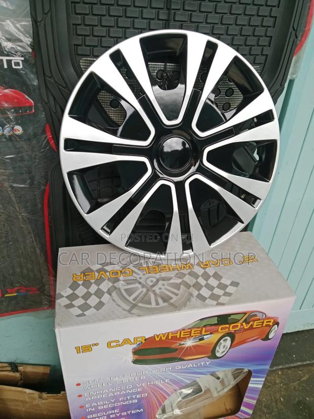 15" Plastic Abs Elegance and Sportish Wheel Caps 4pc - main view