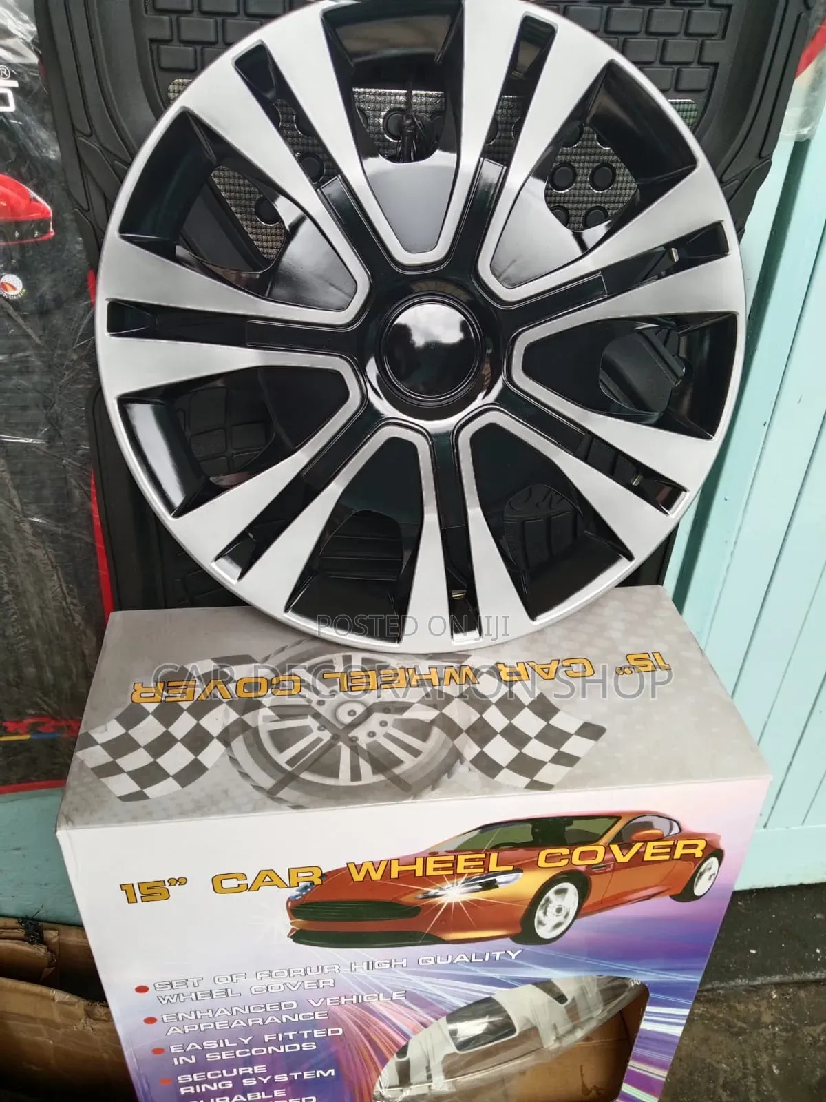 4wheel Covers Snap Hub Caps Fit R15 Tires