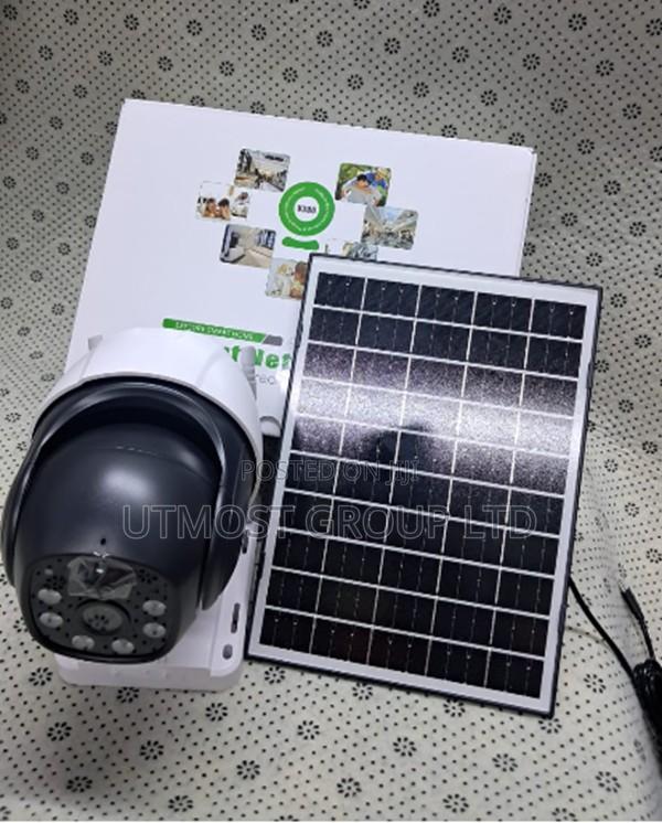 V380 4g Solar PTZ Camera 355 Degree Coverage - main view