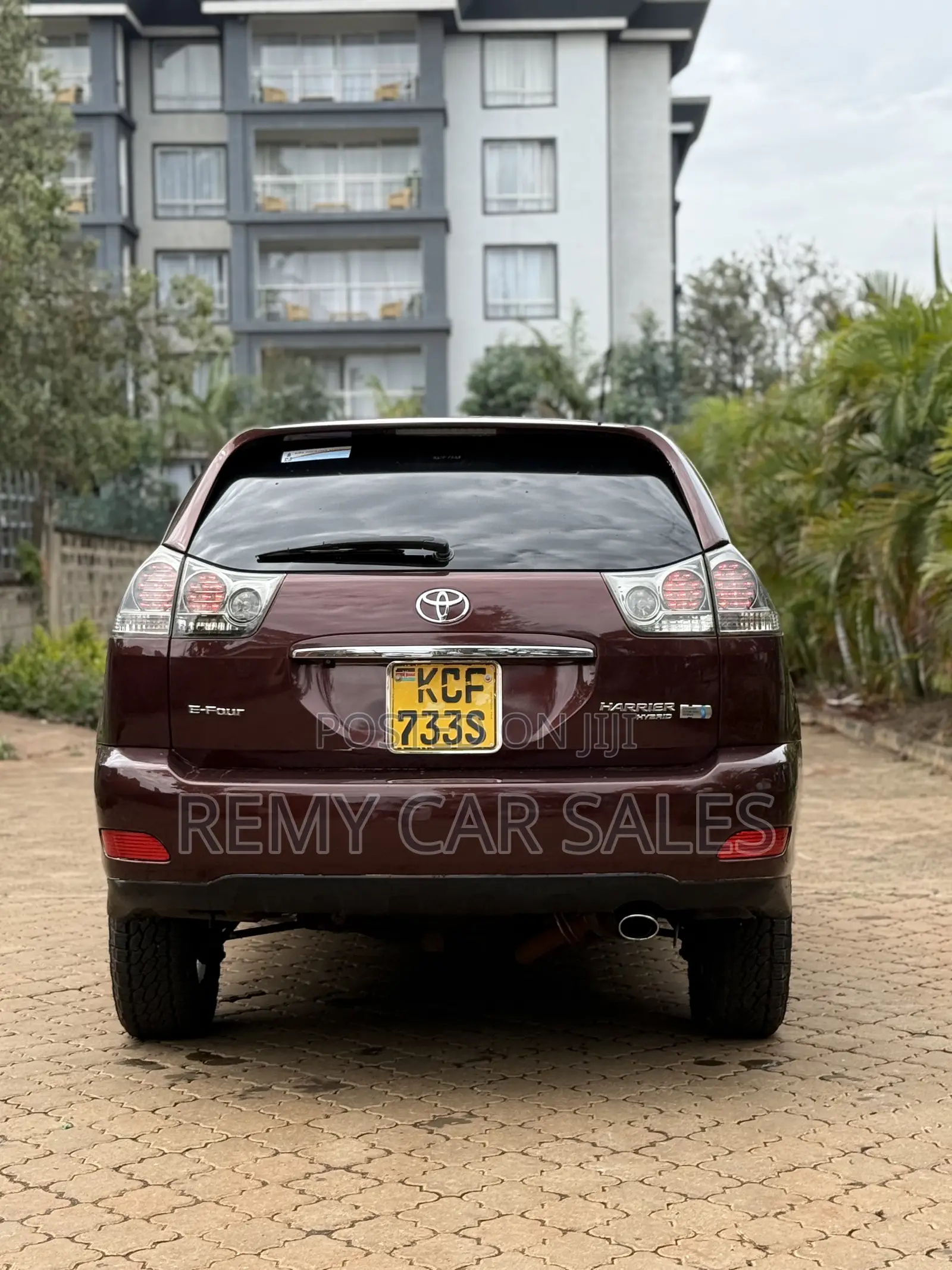 Toyota Harrier 2008 Red