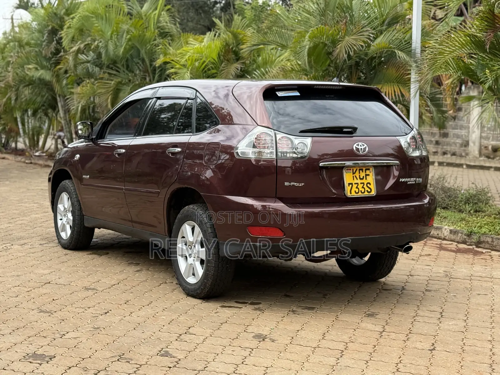 Toyota Harrier 2008 Red