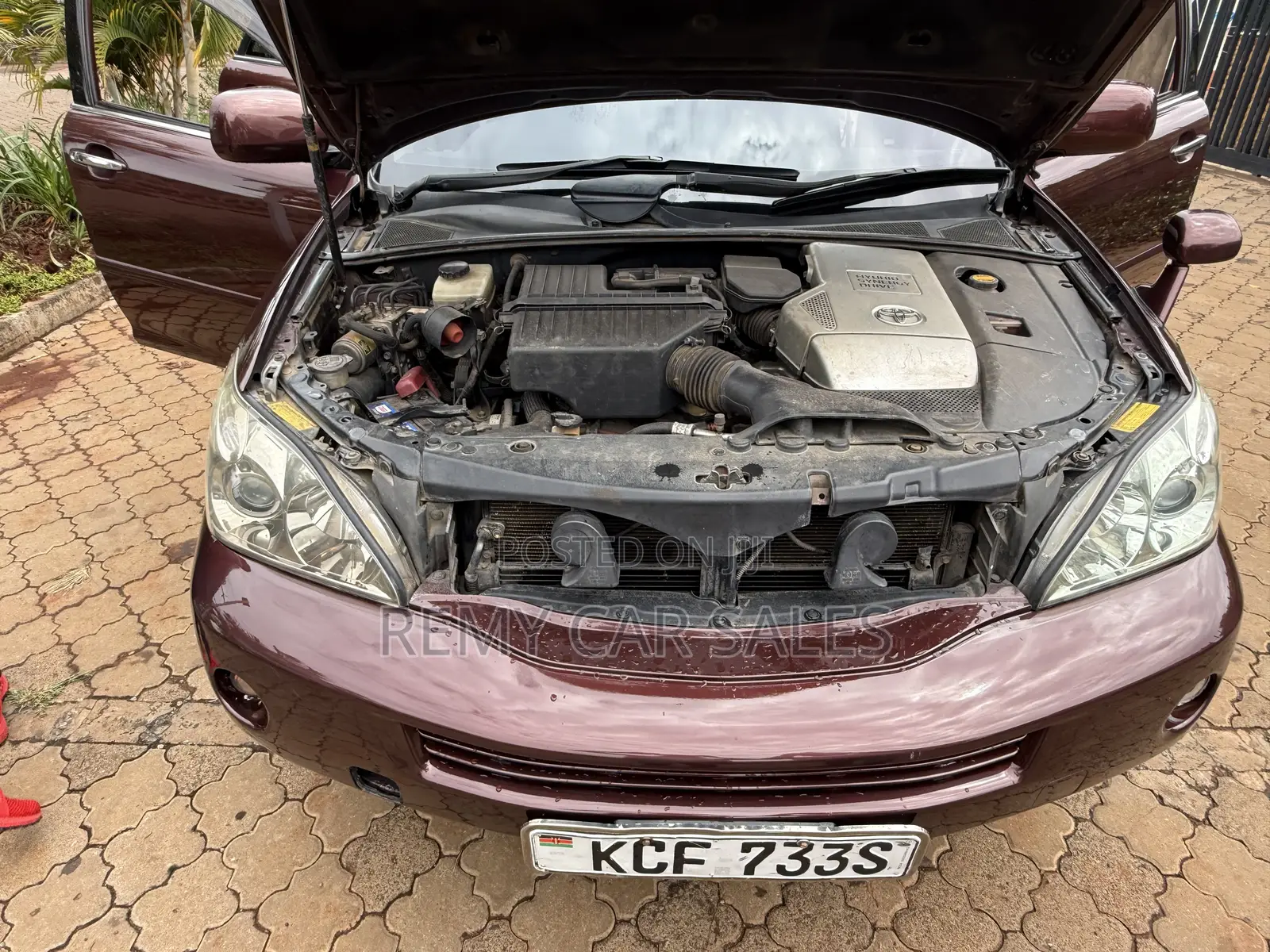 Toyota Harrier 2008 Red