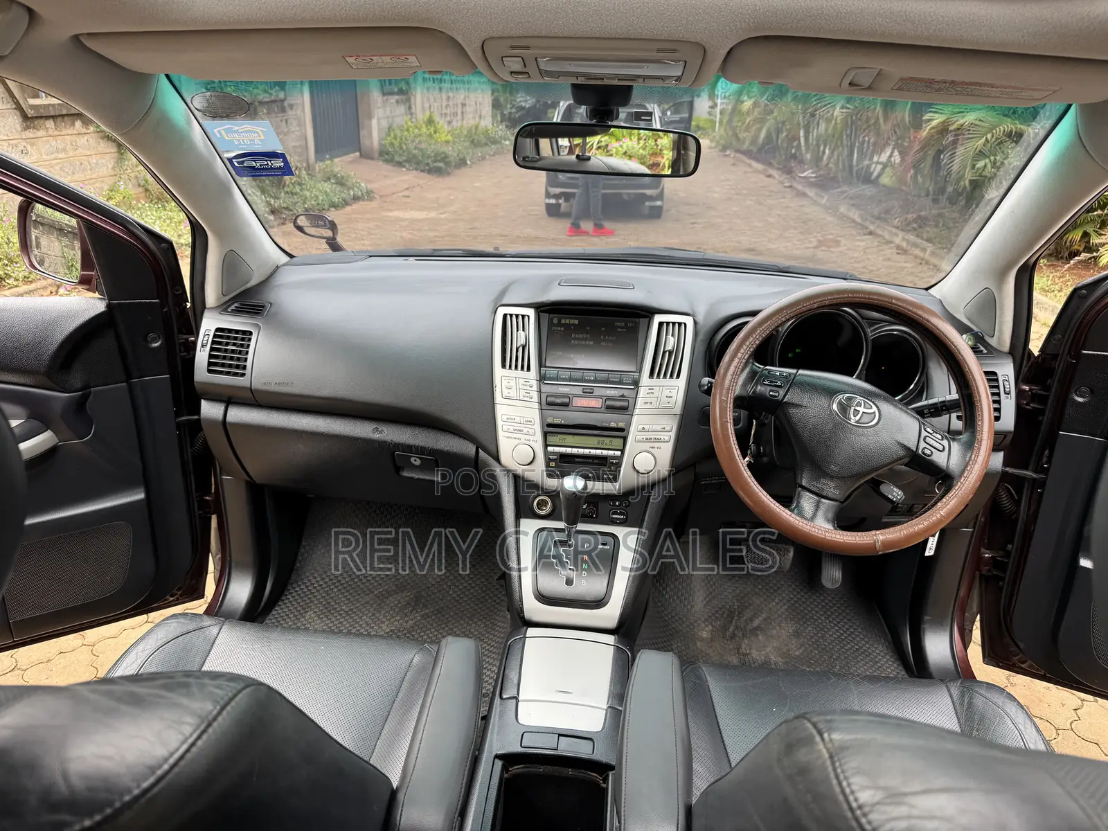 Toyota Harrier 2008 Red