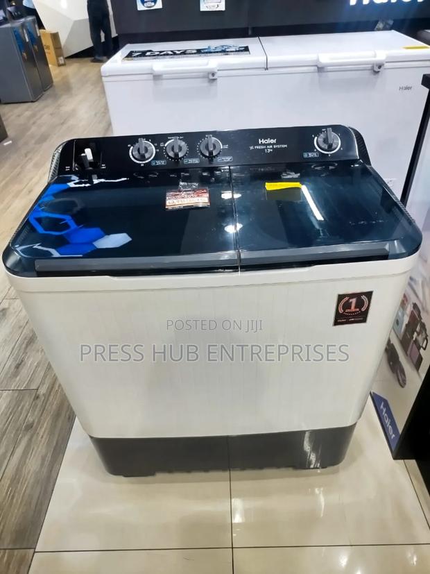 Haier 10 Kg Twin Tub Washing Machine. - main view