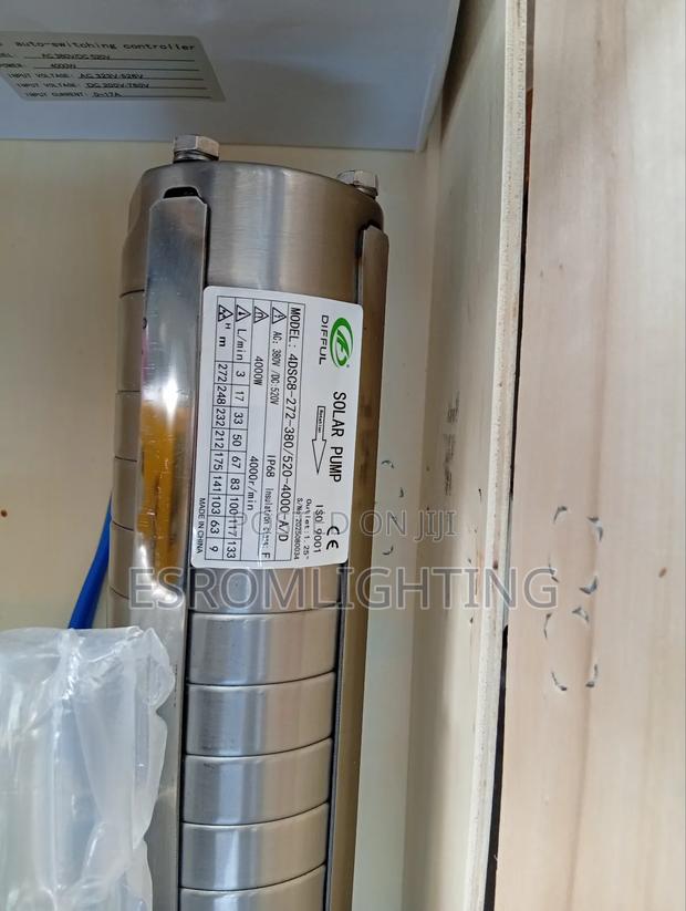 4kw -5hp Difful Solar Submersible Pump - thumbnail 2