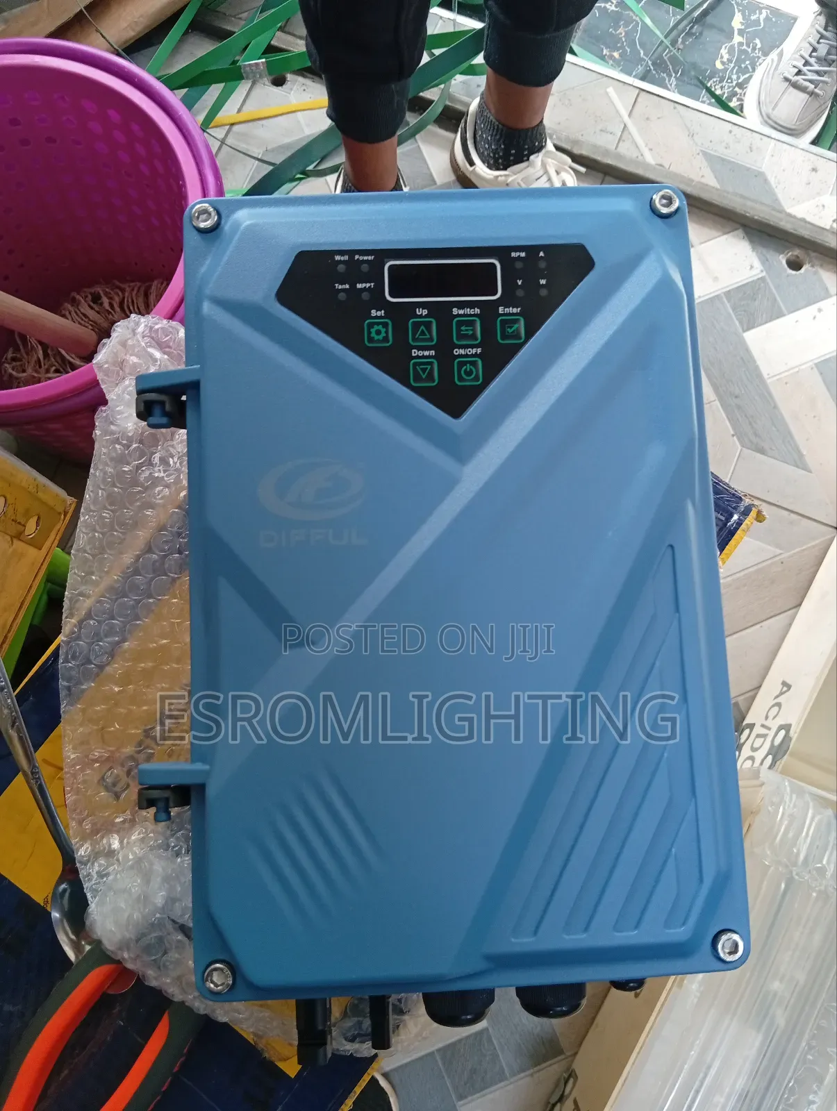 4kw -5hp Difful Solar Submersible Pump