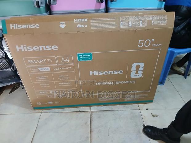 Hisense 50" Smart Vidaa Frameless Television