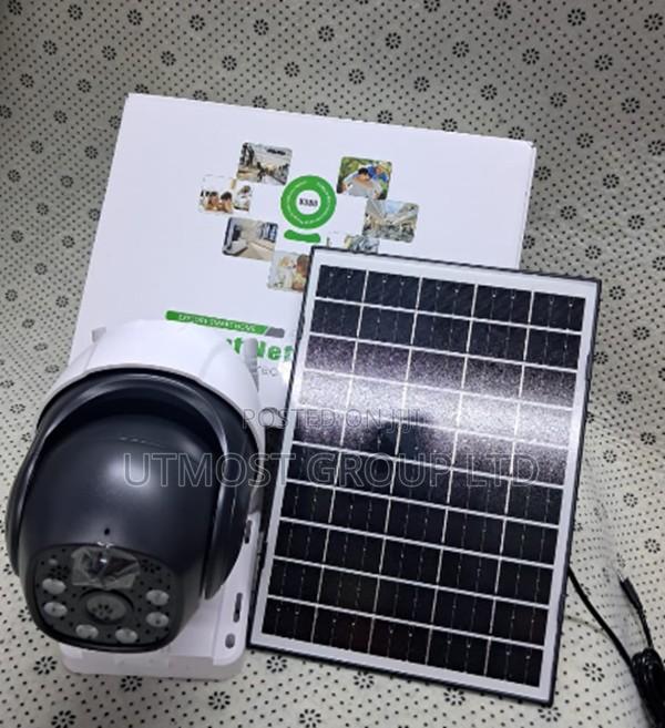 V380 4g Solar Rotating Camera 355 Coverage - main view