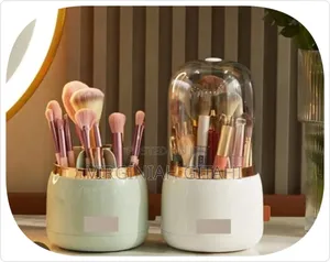 NewRotary Glam Cosmetic Makeup Brush Organizer Bucket