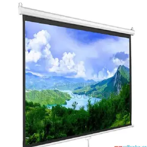 Projector Screen Manual 203 X 203 Cm ( 80 by 80 Inches)
