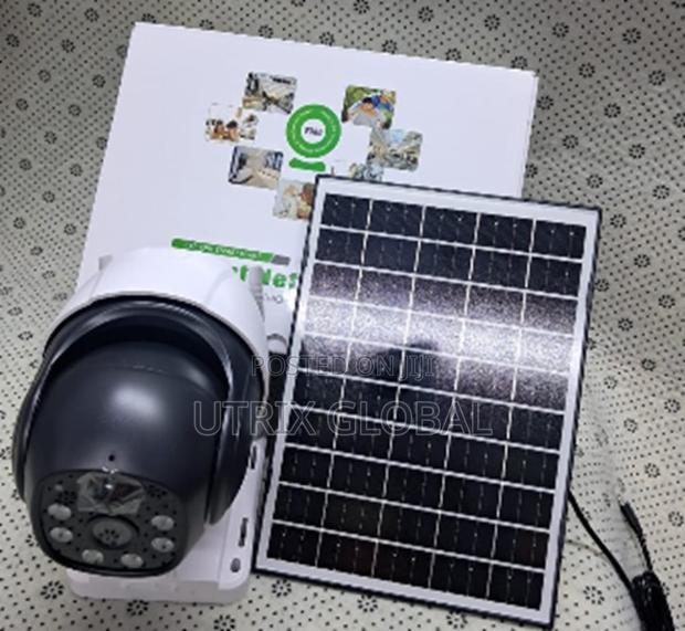 V380 4g Sim Card Solar Ptz Camera 355 Degree