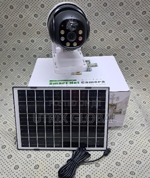 V380 Wireless 4g Solar Ptz Camera Rotating - main view