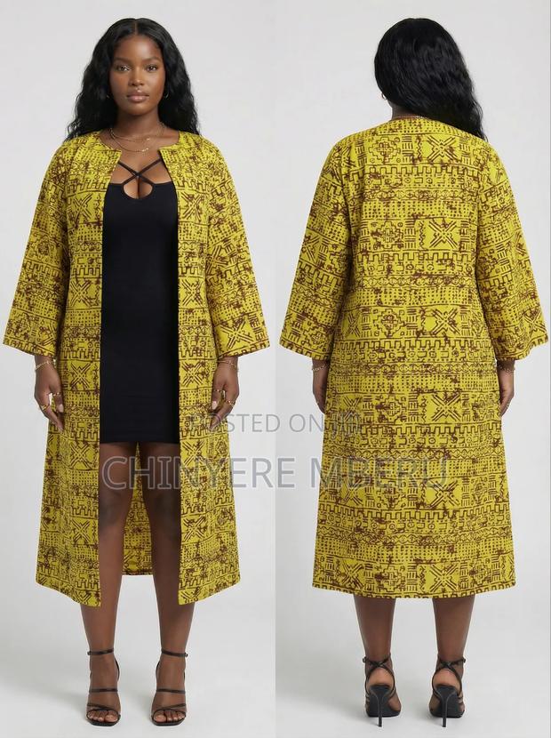 Kitenge / Ankara Kimono Jacket - thumbnail 2