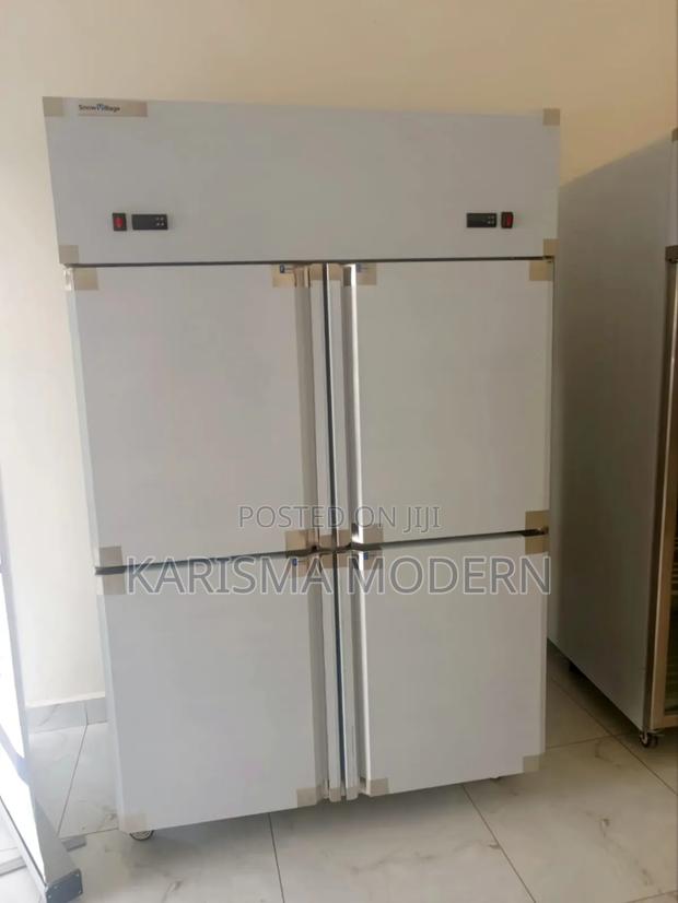 Freezer With Chiller Stainless Steel