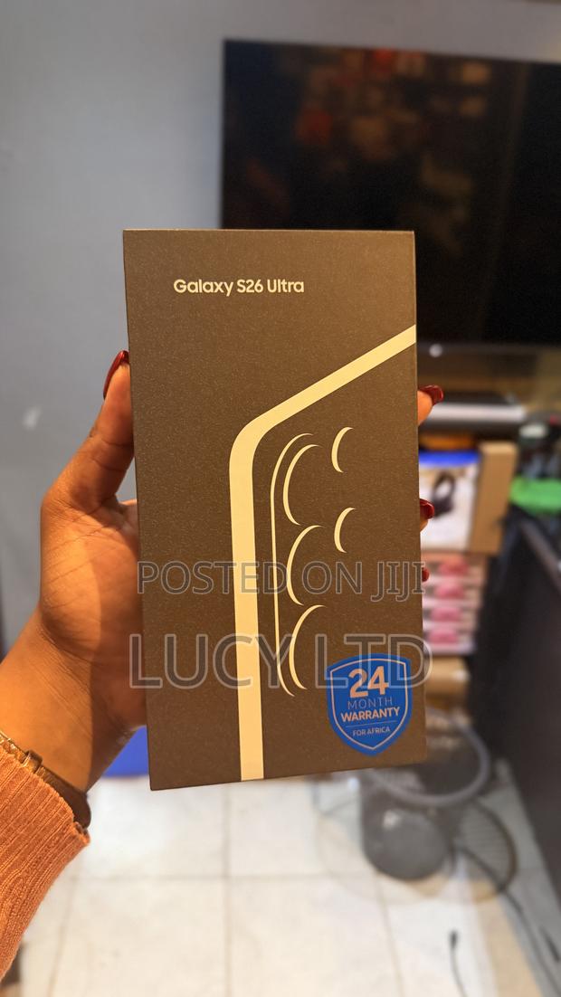 New Samsung Galaxy S26 Ultra 5G 512 GB Black - main view