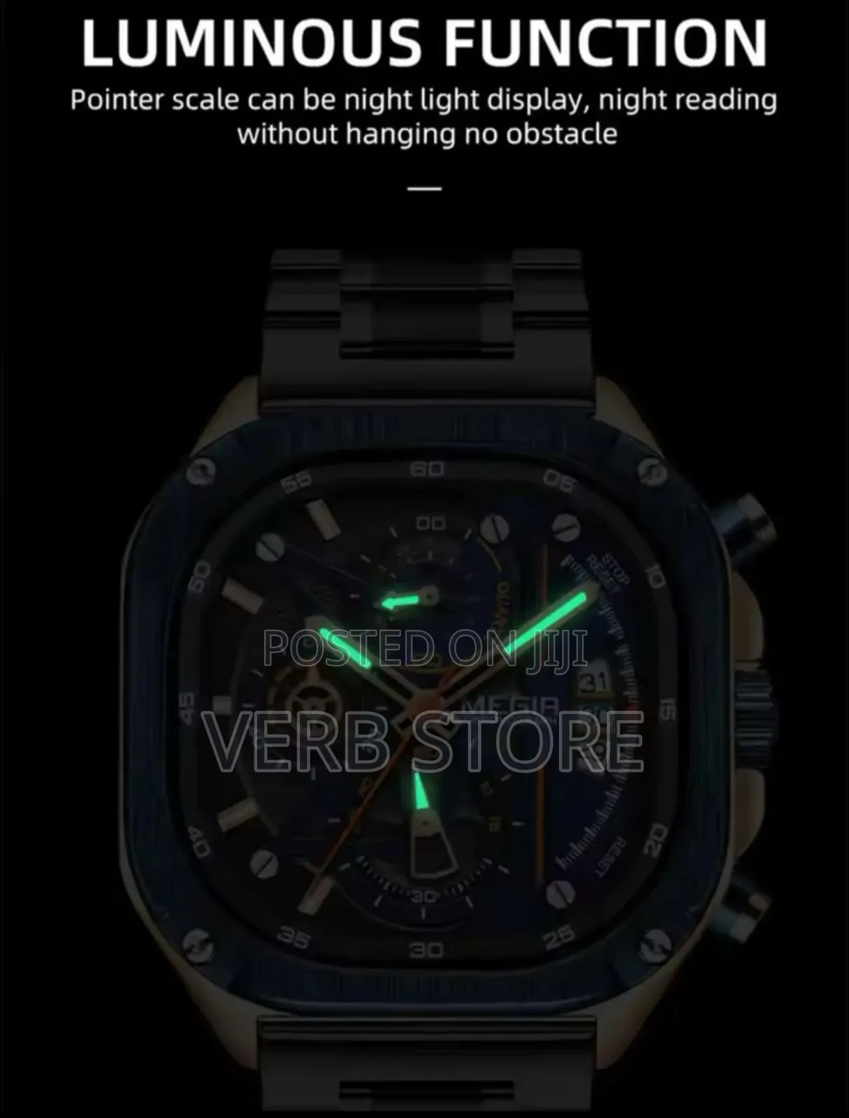 Megir Chronograph Gents Watch