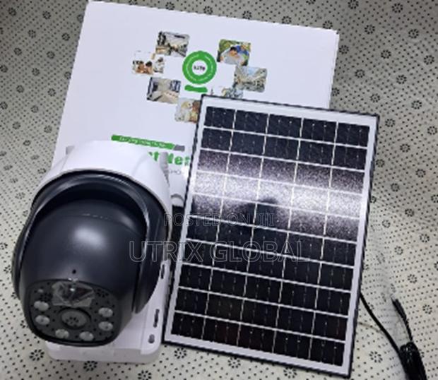 V380 Wireless 4g Solar Ptz Camera Rotating