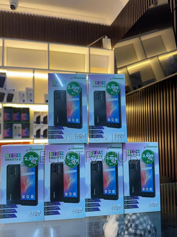 New Safaricom Neon Storm 4 GB Black