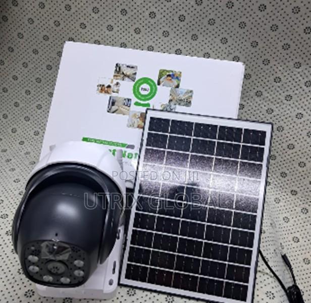 V380 4g Solar Camera 355 Degree Pan Tilt Zoom