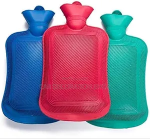 1pc Rubber Massage Water Bottle Bag