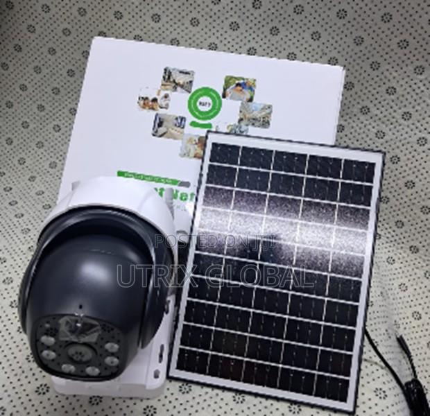 V380 4g Solar Ptz Camera 355 Degree Pan View