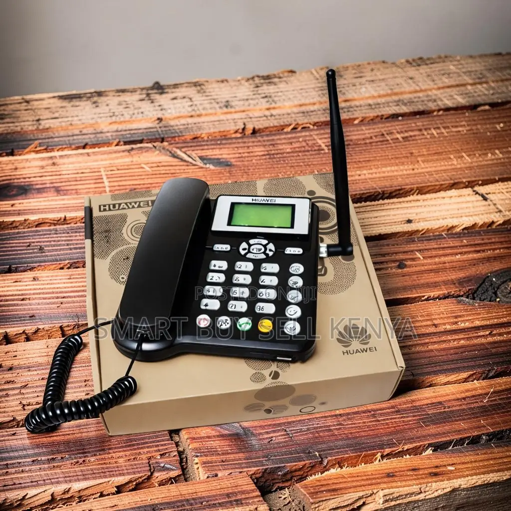 Rechargeable One Touch Dialing Huawei GSM Fixed Landline Desktop Phone