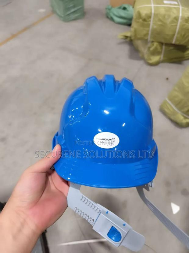 Magnum Blue Safety Helmet - main view