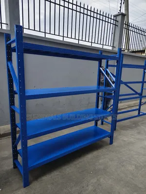 Heavy-duty Blue Industrial Metal Shelving / Racking