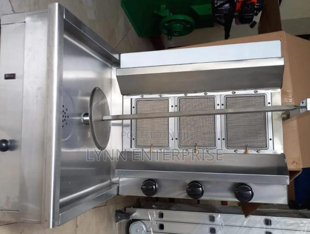 Commercial Shawarma 3 Gas Burner Machine