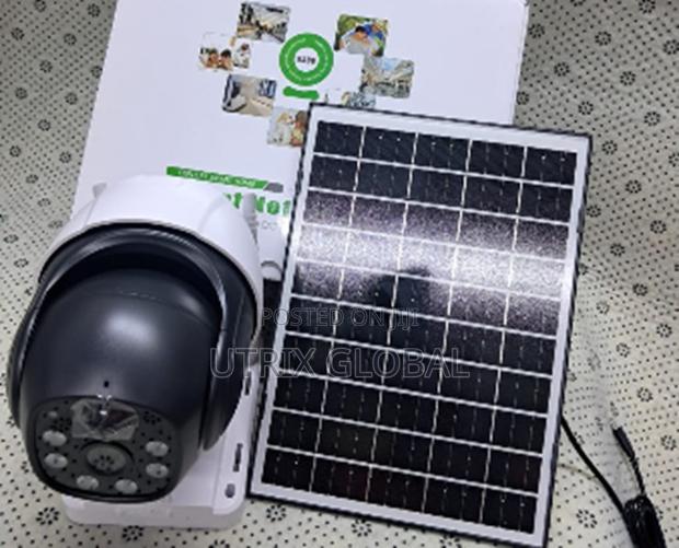 V380 4g Solar Outdoor Rotating Cctv Camera
