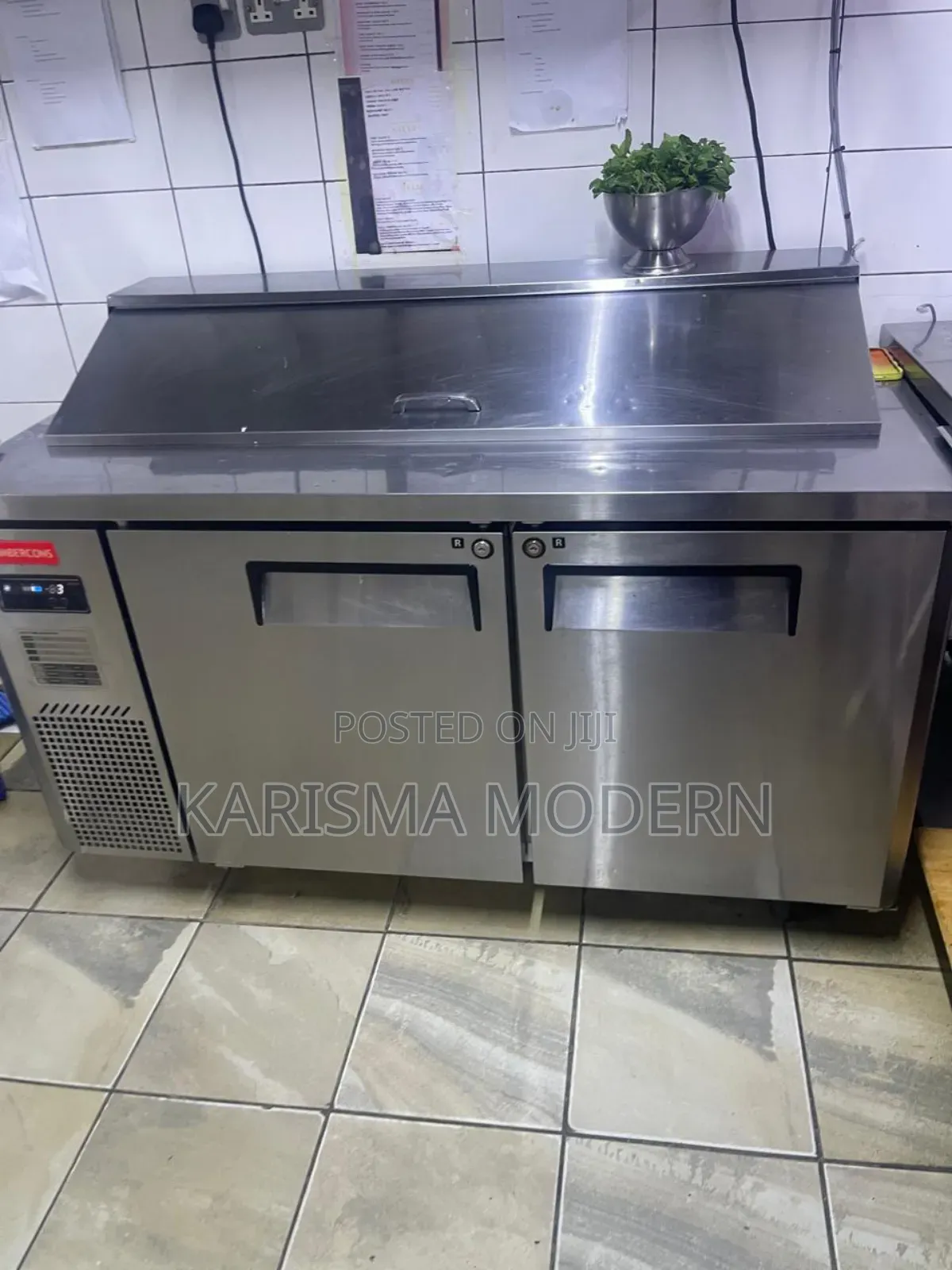 Undercounter Chillers With Two Doors Stainless Steel