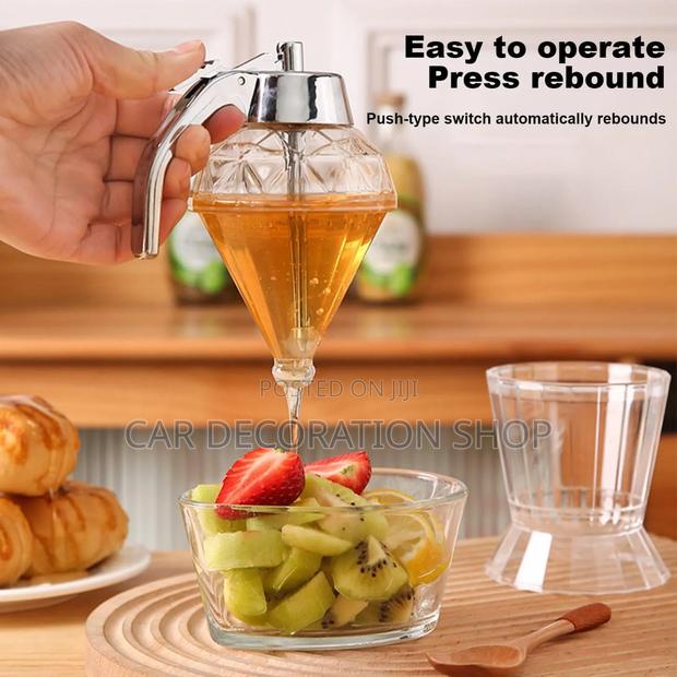 200ml Acrylic Leak Proof Syrup/Honey Dispenser - main view