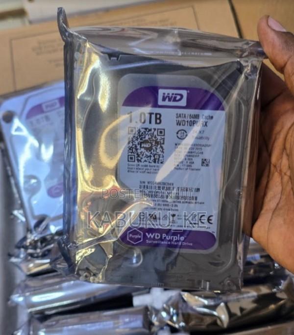 New 1tb Wd Surveillance Hdd Perfect For Cctv Nvr Storage