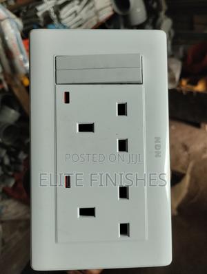 NGN Twin Socket Wall Outlet – Double Power Socket - thumbnail 2