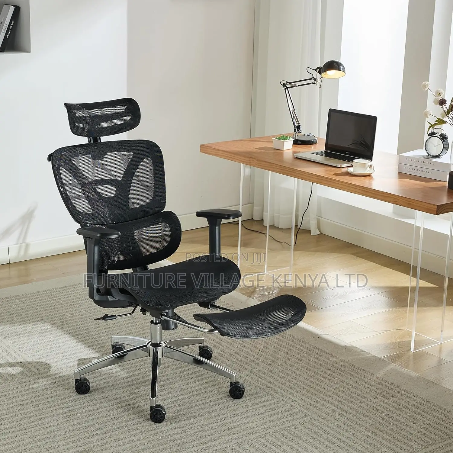 Office Chairs: High-back Ergonomic Reclining Office Seat